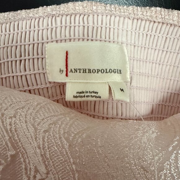 NWT by Anthropologie textured puff sleeve dress - Picture 4 of 5